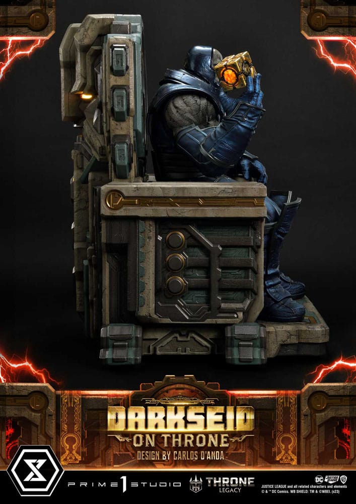 Throne Legacy Series Statue 1/4 Justice League (Comics) Darkseid on Throne Design by Carlos D'Anda Deluxe Bonus Version 65 cm - Prime 1 Studio Statues & Busts