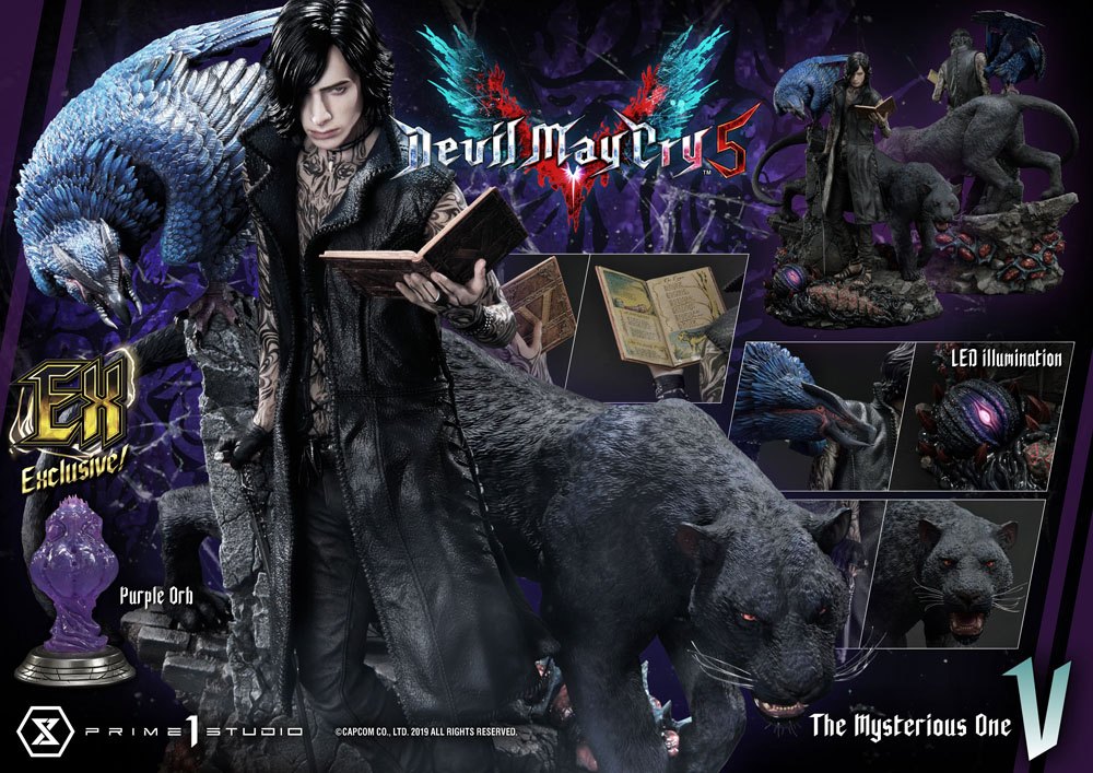 Devil May Cry 5 Statues 1/4 V & V Exclusive 58 cm Assortment 3 - Prime 1 Studio Statues & Busts