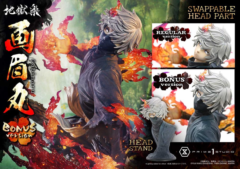 Hell´s Paradise Ultimate Premium Masterline Series Statue 1/4 Gabimaru Bonus Version 62 cm - Prime 1 Studio Statues & Busts