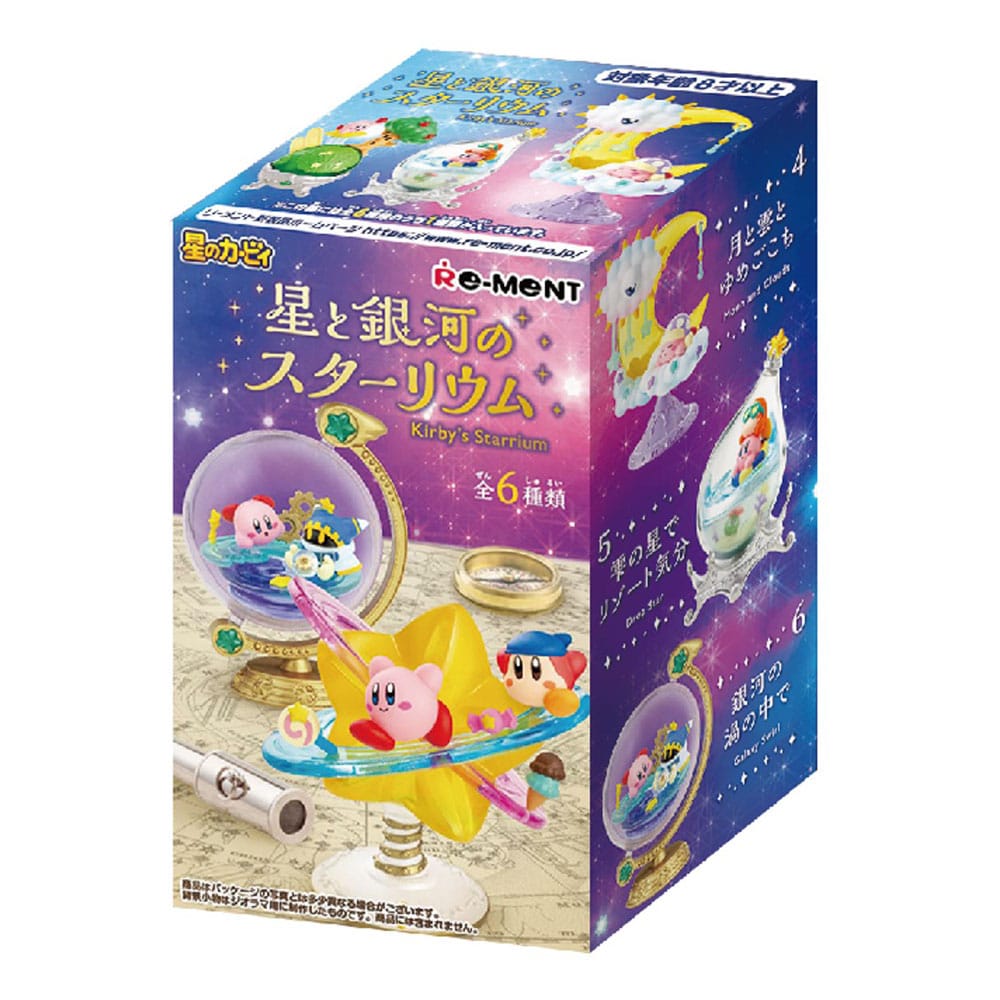 Kirby Mini Figures Starrium Blind Box Display Box Qty 6