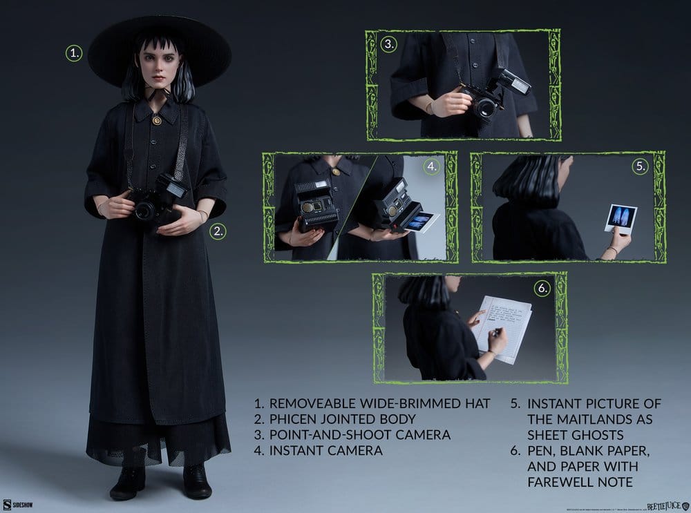 Beetlejuice Action Figure 1/6 Lydia Deetz 25 cm - Sideshow Collectibles Action Figures