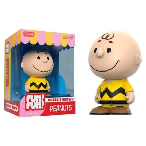 Peanuts Fun! Fun! Mini Figure Wave 01 Charlie Brown (Yellow Shirt) - Super7 Mini Figures