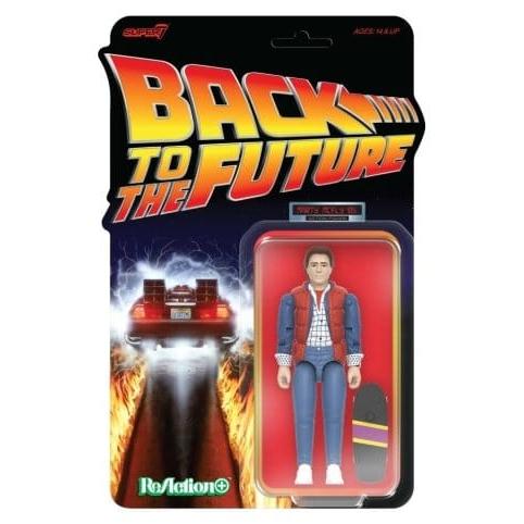 Back To The Future ReAction+ Action Figure Wave 01 Marty McFly '85 - Super7 Action Figures