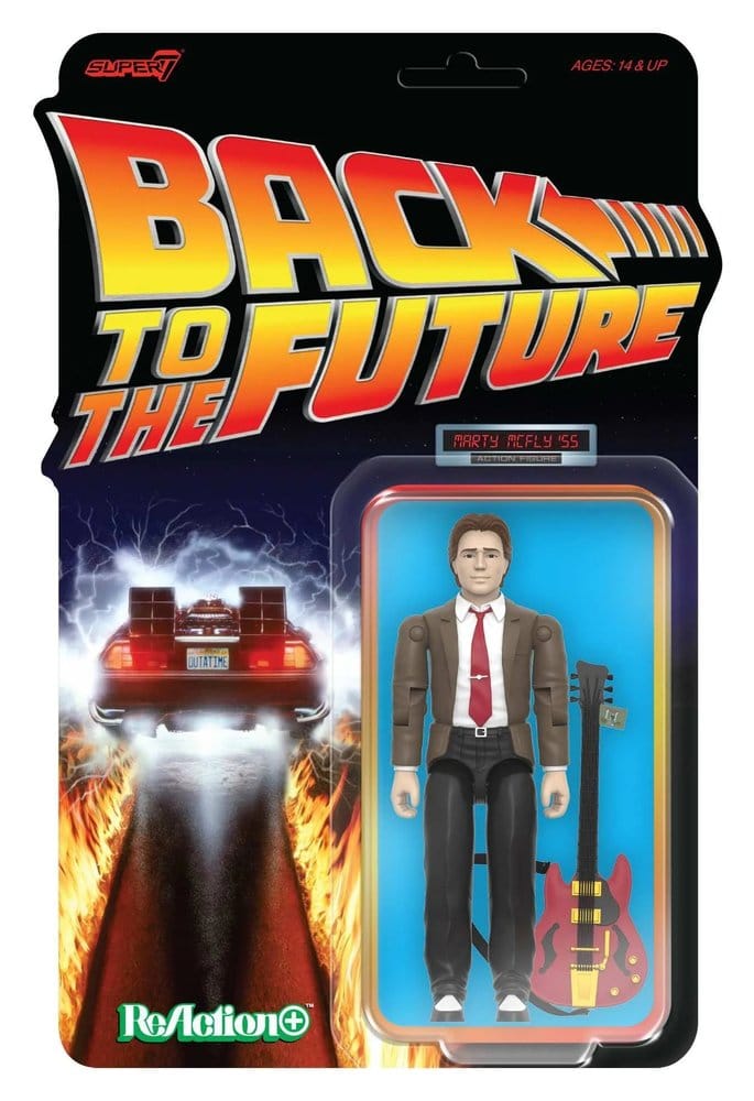 Back to the Future ReAction+ Action Figure Wave 01 - Marty McFly '55 - Super7 Action Figures