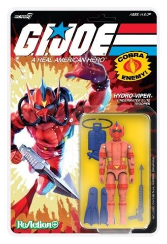 GI Joe ReAction+ Action Figure Wave 07 Hydro Viper (Comic) - Super7 Action Figures