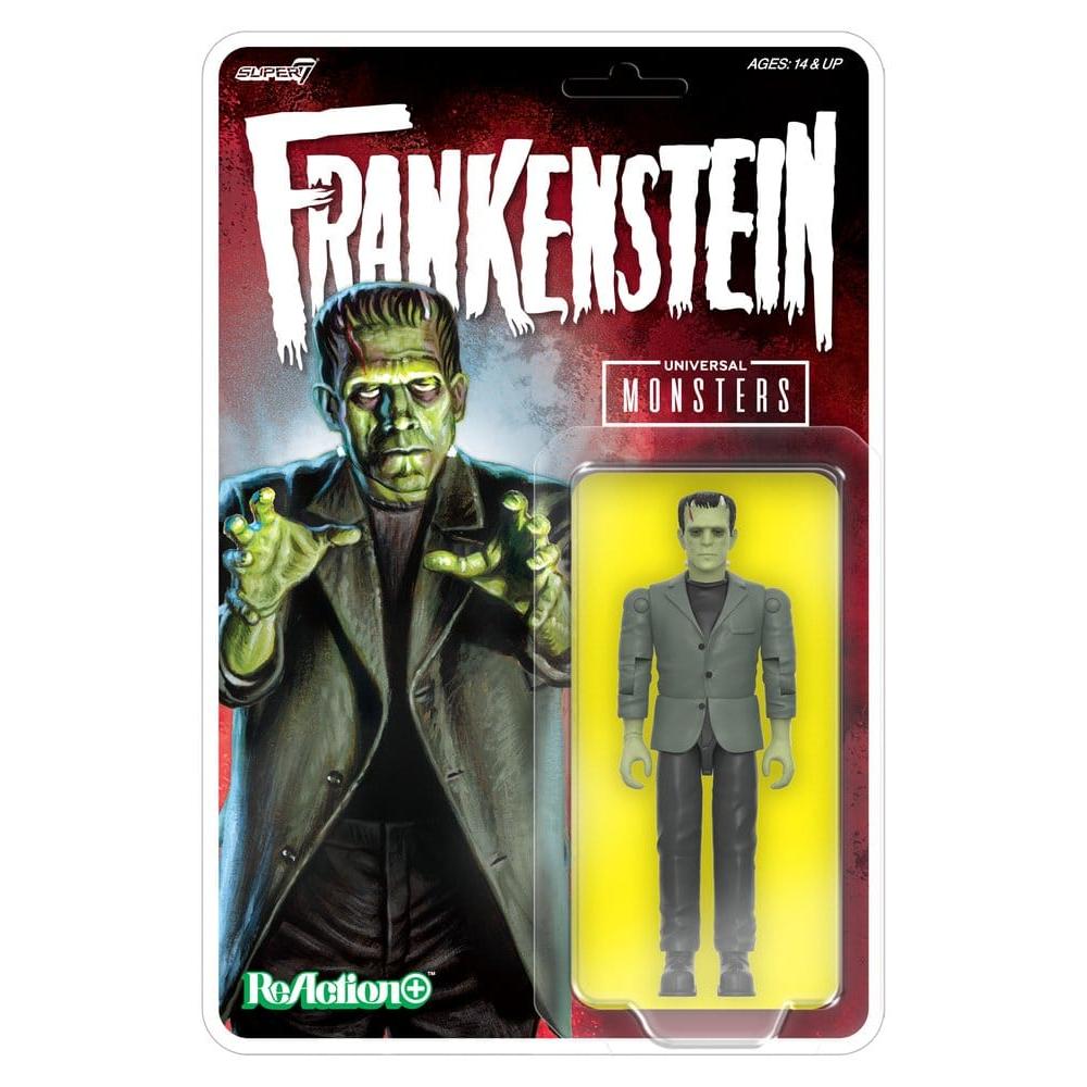 Universal Monsters ReAction+ Action Figure Wave 02 Frankenstein - Super7 Action Figures