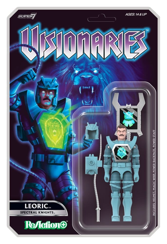 Visionaries ReAction+ Action Figure Wave 01 Leoric - Super7 Action Figures