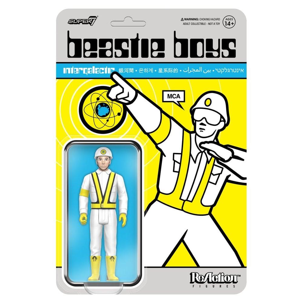 Beastie Boys ReAction Action Figure Wave 04 MCA (Intergalactic Crossing Guard) - Super7 Action Figures