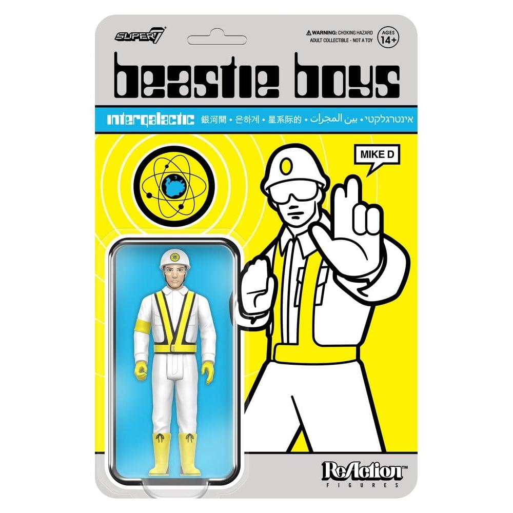 Beastie Boys ReAction Action Figure Wave 04 Mike D (Intergalactic Crossing Guard) - Super7 Action Figures