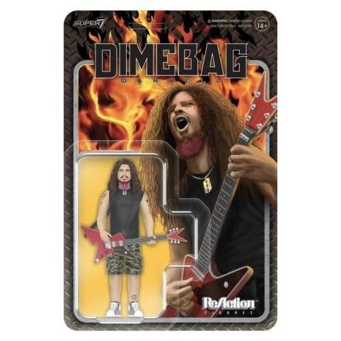 Dimebag Darrell ReAction Action Figure Wave 01 Dimebag Darrell Culprit - Super7 Action Figures
