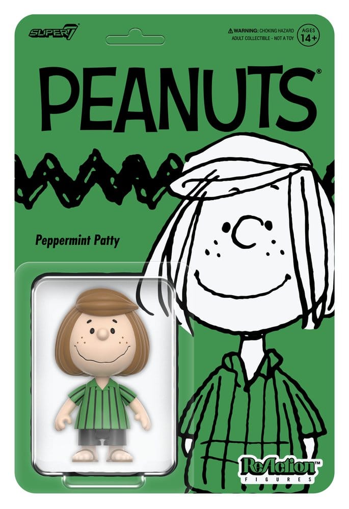 Peanuts ReAction Action Figure Wave 09 Peppermint Patty - Super7 Action Figures