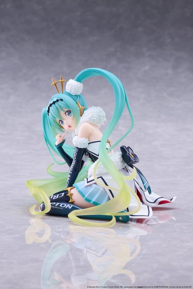 Hatsune Miku Taito Kuji PVC Figure Racing Miku 2018 Ver. Round 8 - Taito Prize Statues