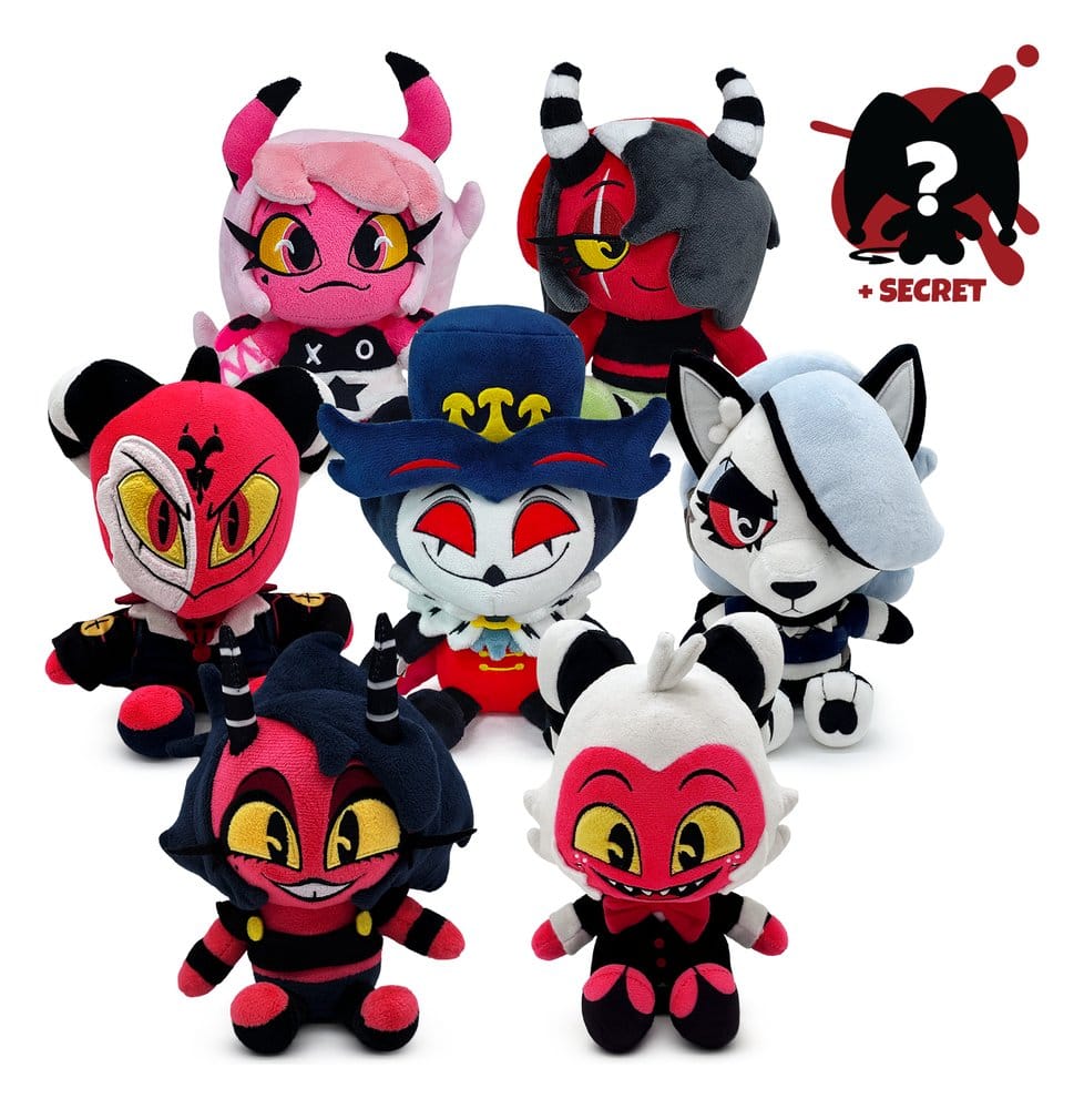 Helluva Boss Plush Figures Blind Box Assortment Box Qty 8