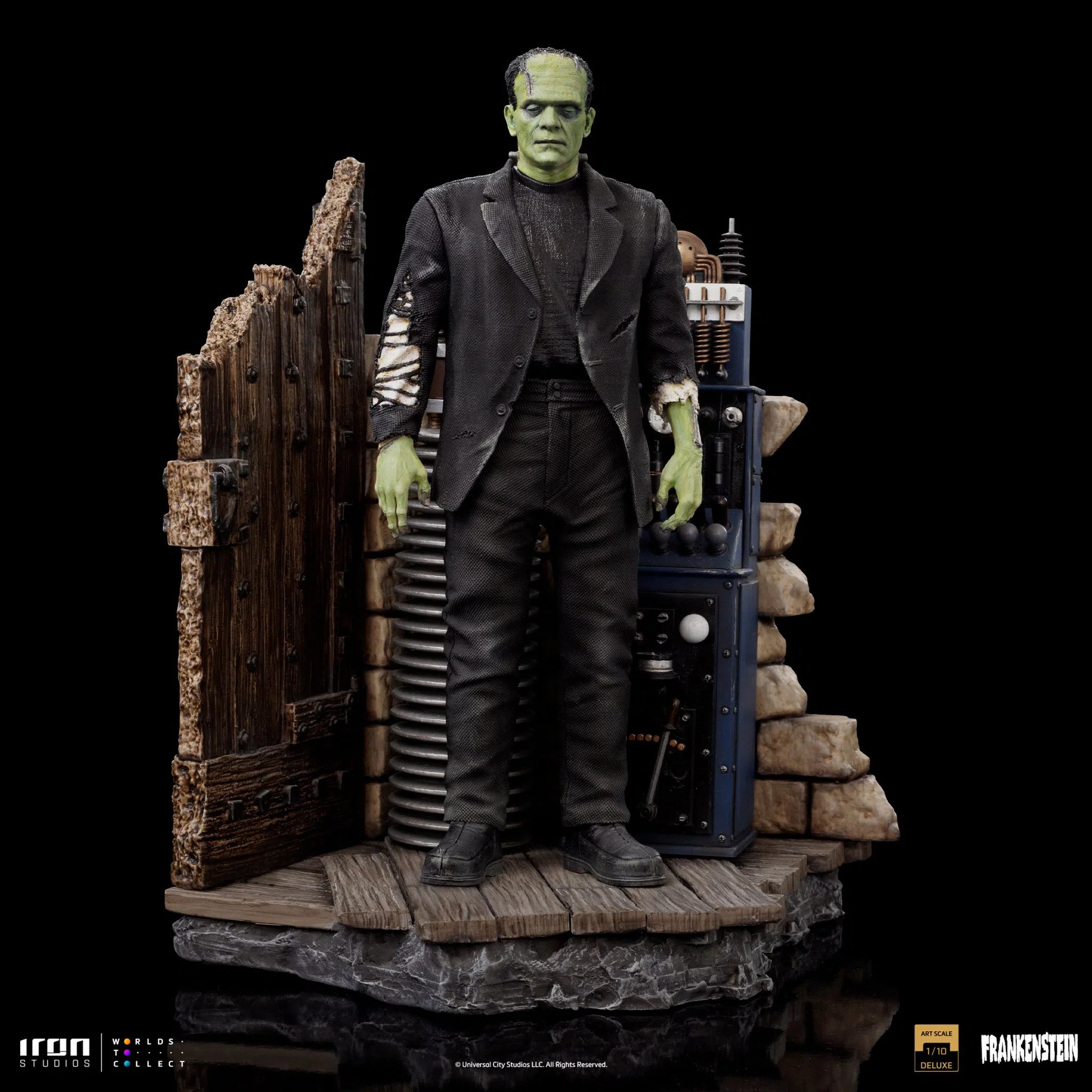 Frankenstein: Universal Monsters: Deluxe: Art Statue 1/10: Iron Studios