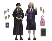 Wednesday: Wednesday Addams & Enid (Nevermore Uniform): 8" Clothed Action Figure 2-Pack