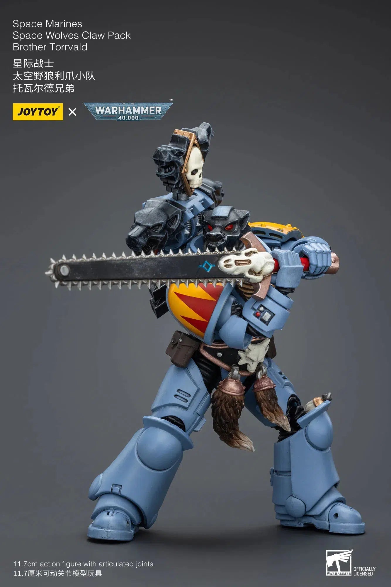 Warhammer 40K: Space Wolves: Claw Pack: Brother Torrvald: Joy Toy