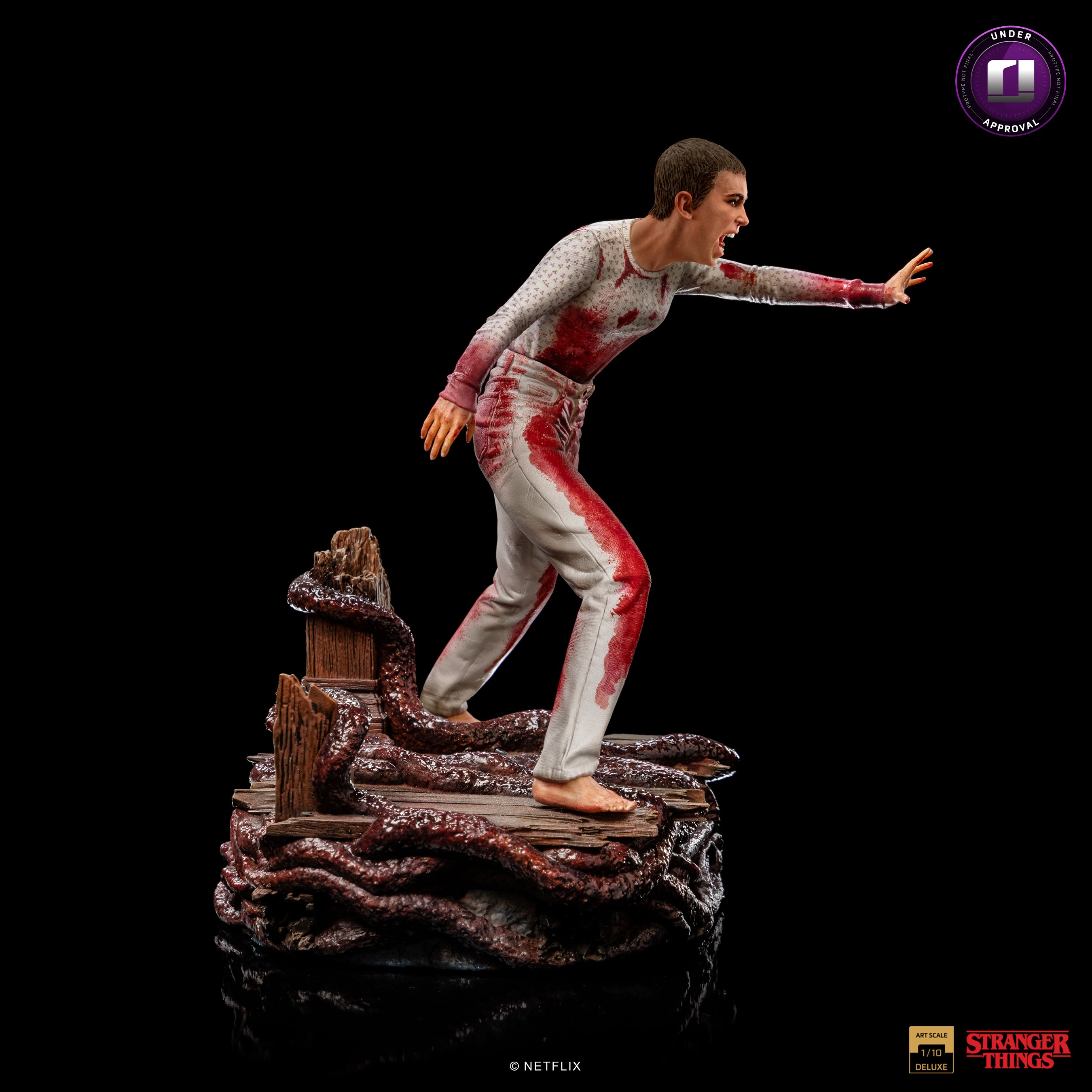 Stranger Things: Eleven: Deluxe: 1/10 Scale Statue: Iron Studios