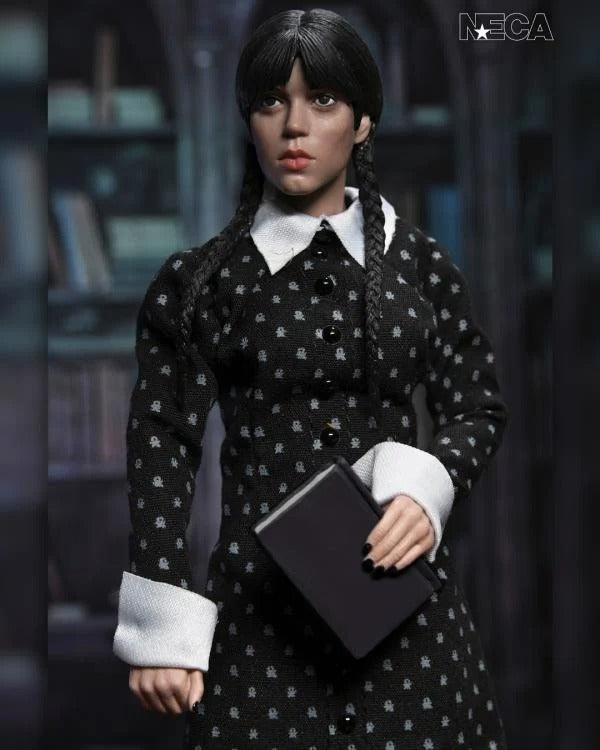 Wednesday: Wednesday Addams (Classic Dress): 8" Clothed Action Figure