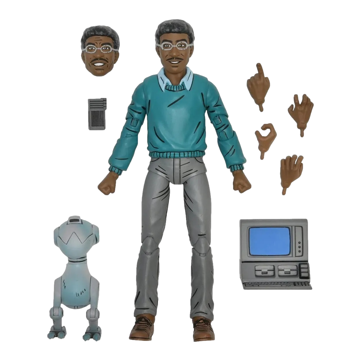 Teenage Mutant Ninja Turtles: Mirage Comics: Baxter Stockman: 7 Inch Action Figure