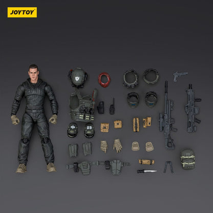 APOC Series Dark Source Action Figur Stellar Scar Assault Team Darksilicon 11 cm - Joy Toy Action Figure