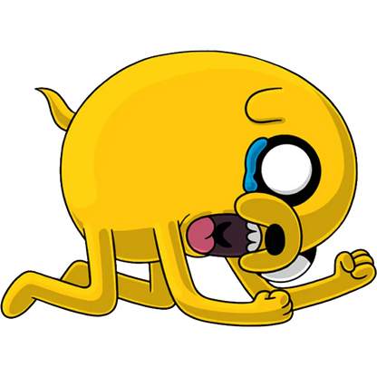 Adventure Time: Screaming Jake: Vinyl Figure - YouTooz Vinyl Figure