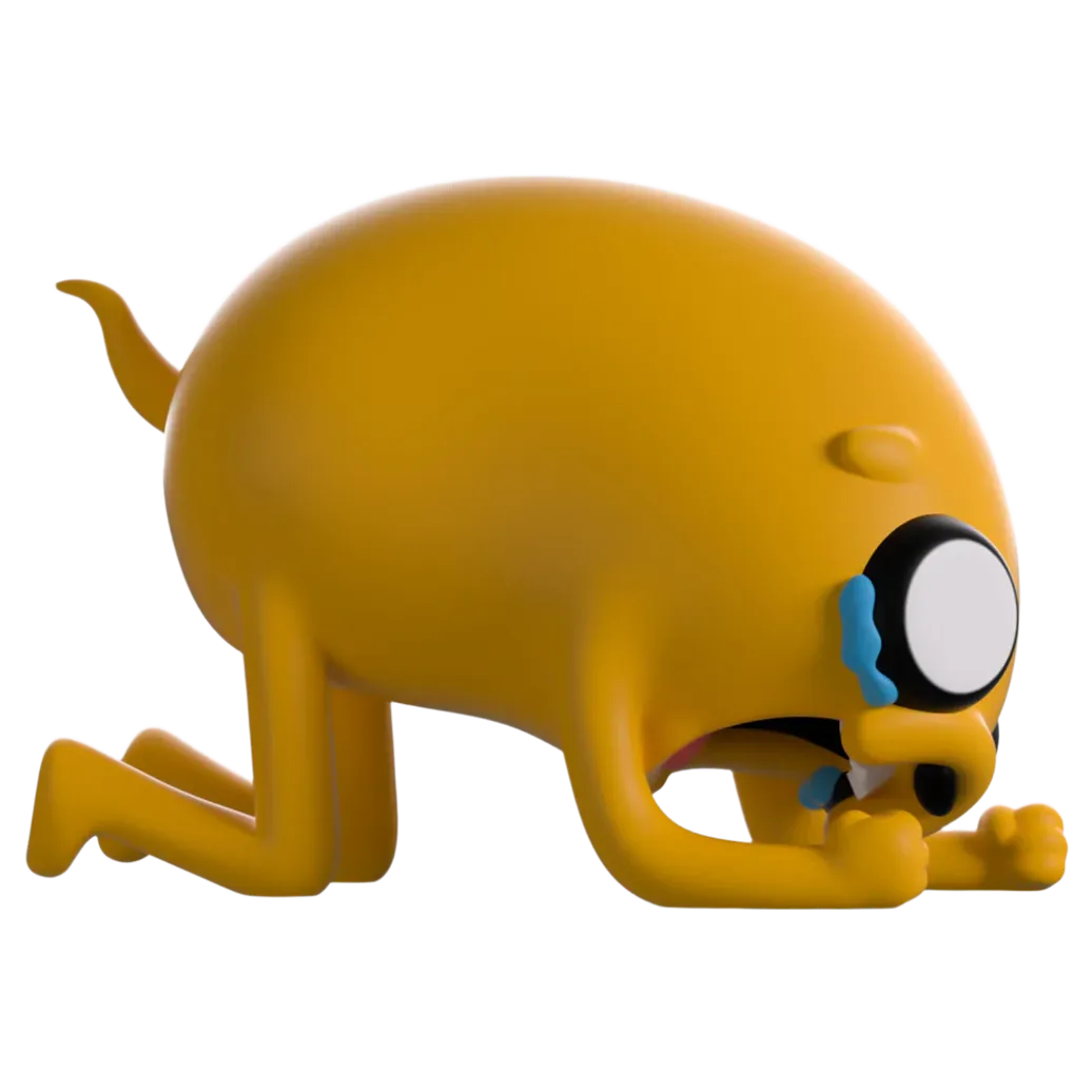 Adventure Time: Screaming Jake: Vinyl Figure: YouTooz YouTooz