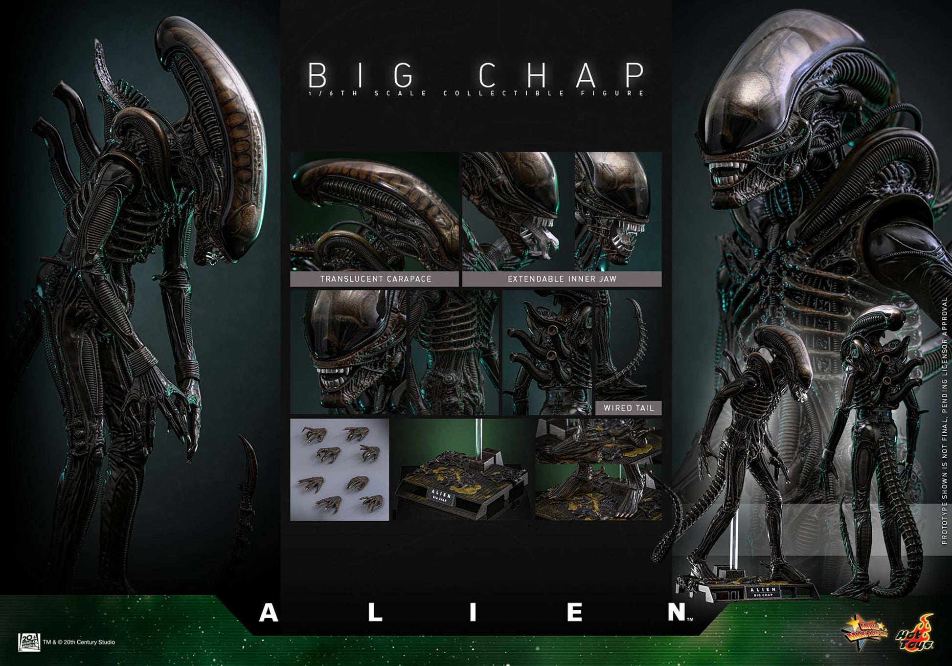 Alien: Big Chap: 1/6th - Hot Toys Action Figures