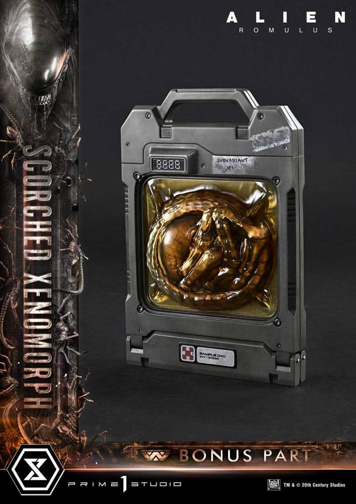 Alien: Romulus Museum Masterline XL Statue 1/3 Scorched Xenomorph Deluxe Bonus Version 9 - Prime 1 Studio Statues