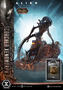 Alien: Romulus Museum Masterline XL Statue 1/3 Scorched Xenomorph Deluxe Bonus Version 9 - Prime 1 Studio Statues