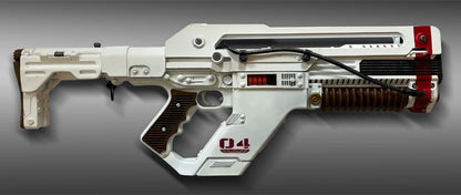Alien: Romulus: Pulse Rifle: Life-Size Model Replica - Hollywood Collectibles Group Replicas: down-scaled