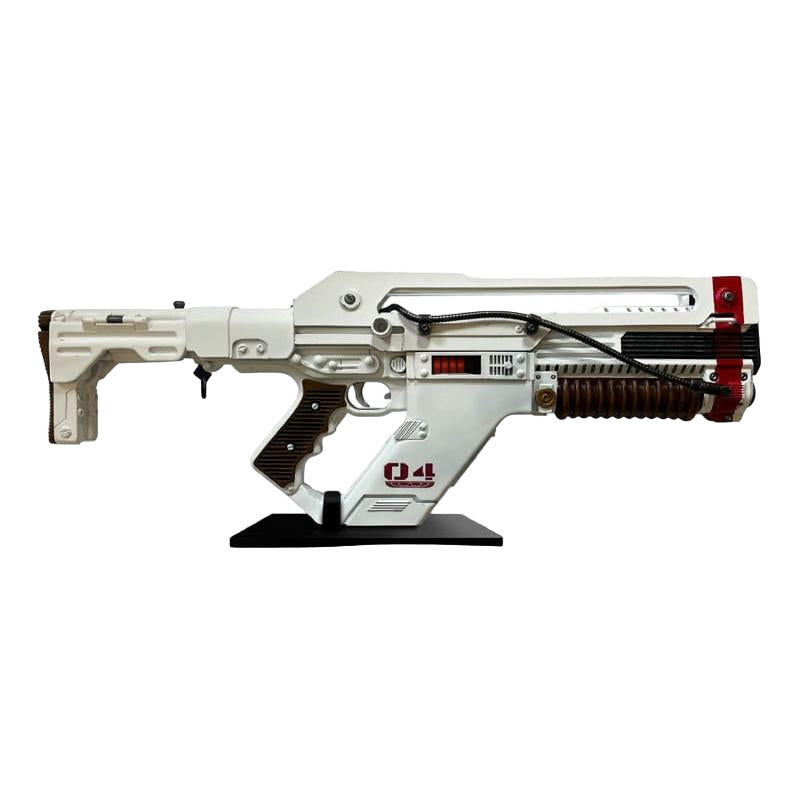Alien: Romulus: Pulse Rifle: Life-Size Model Replica - Hollywood Collectibles Group Replicas: down-scaled