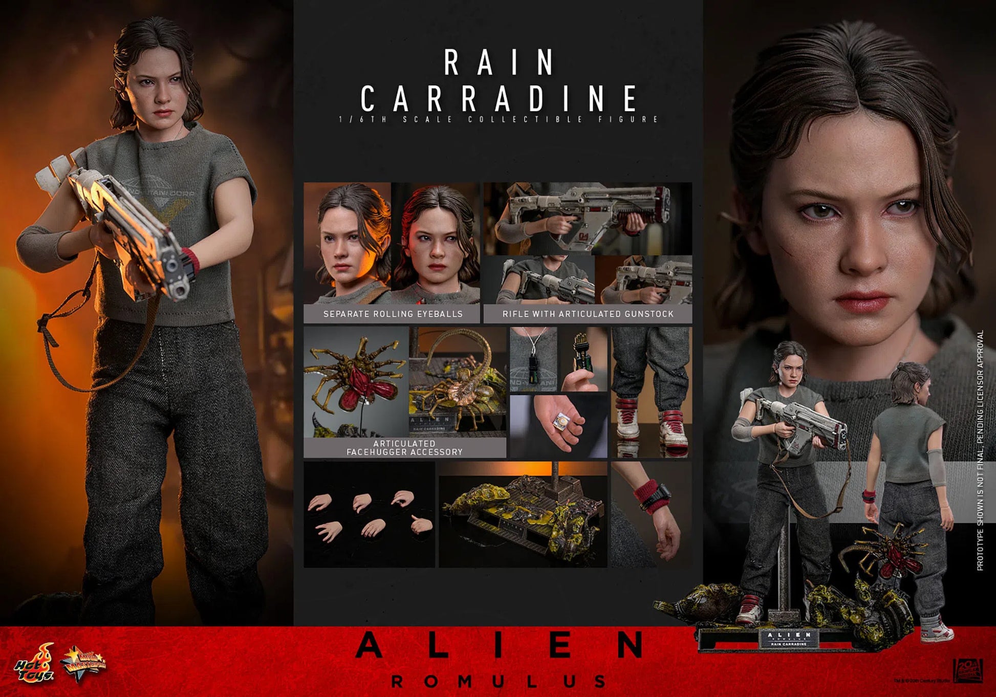 Alien: Romulus: Rain Carradine: 1/6th Scale Action Figure: Hot Toys Hot Toys
