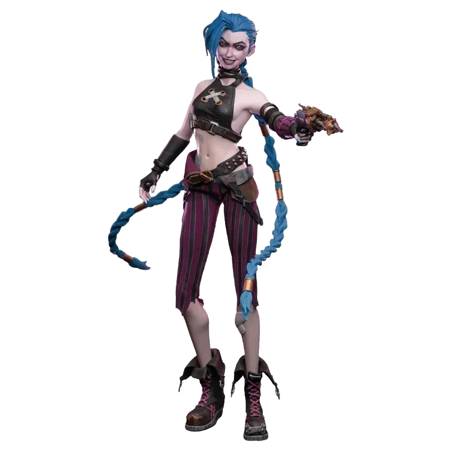 Arcane: Jinx: 1/6th - Hot Toys Action Figures