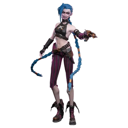 Arcane: Jinx: 1/6th - Hot Toys Action Figures