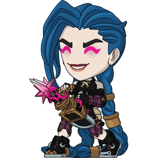 Arcane: Jinx: Vinyl Figure: YouTooz: #0 YouTooz