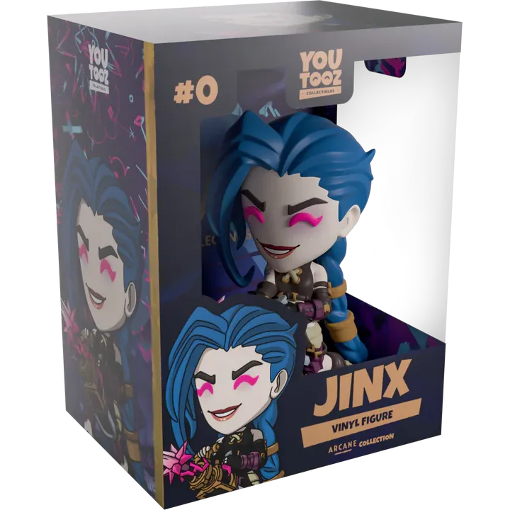 Arcane: Jinx: Vinyl Figure: YouTooz: #0 YouTooz
