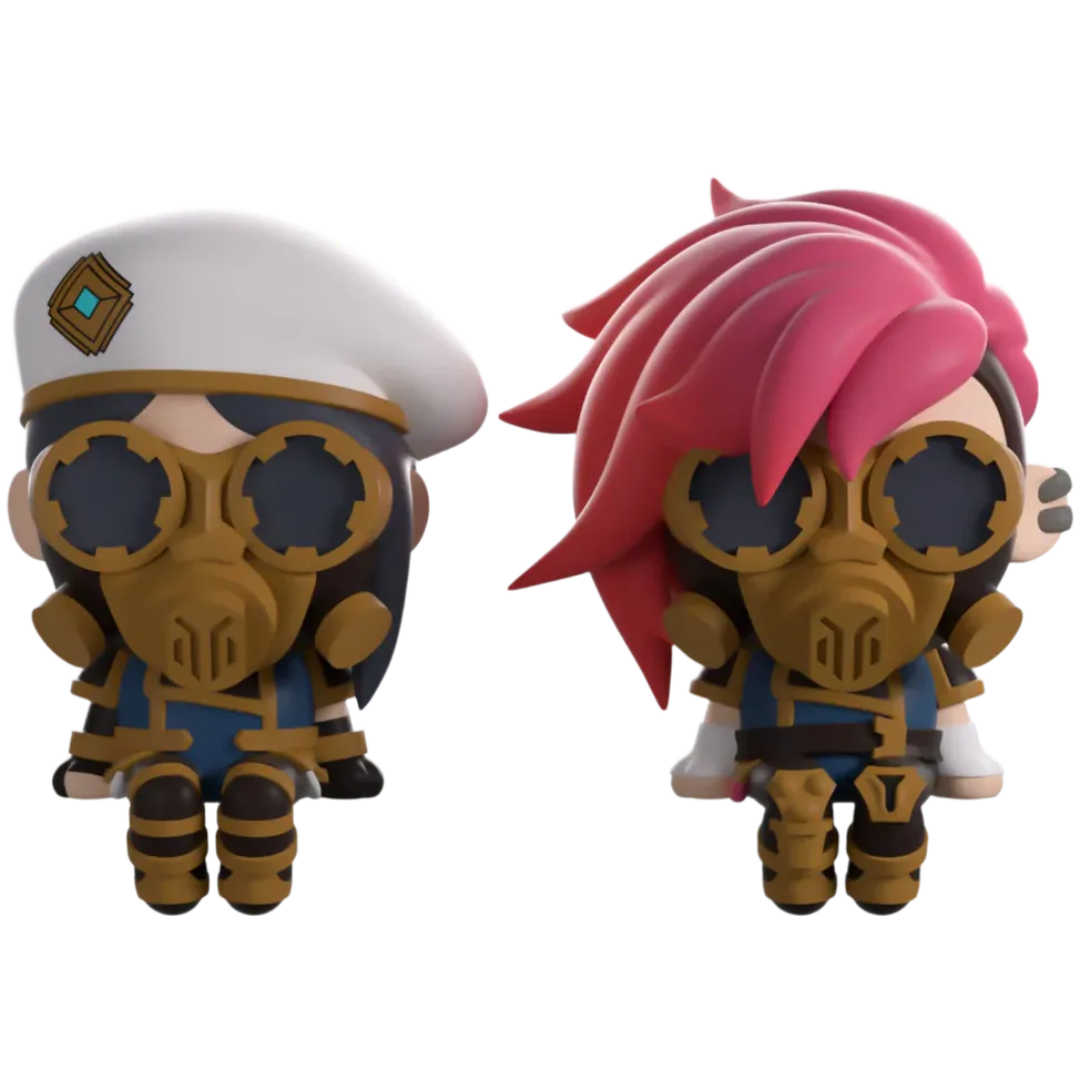 Arcane: Taskforce Caitlyn & Vi: Monitor Buddiez: Vinyl Figures: YouTooz YouTooz