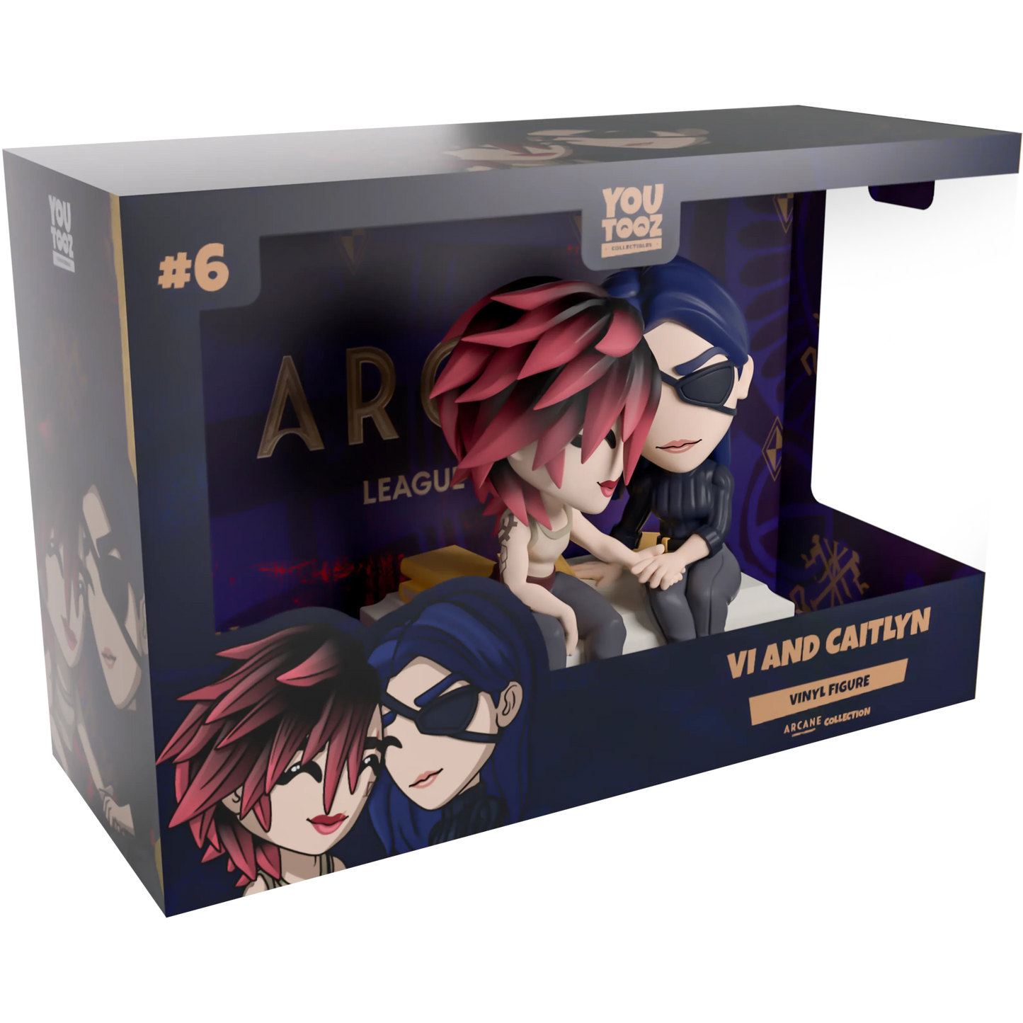 Arcane: Vi and Caitlyn: Vinyl Figure: YouTooz YouTooz