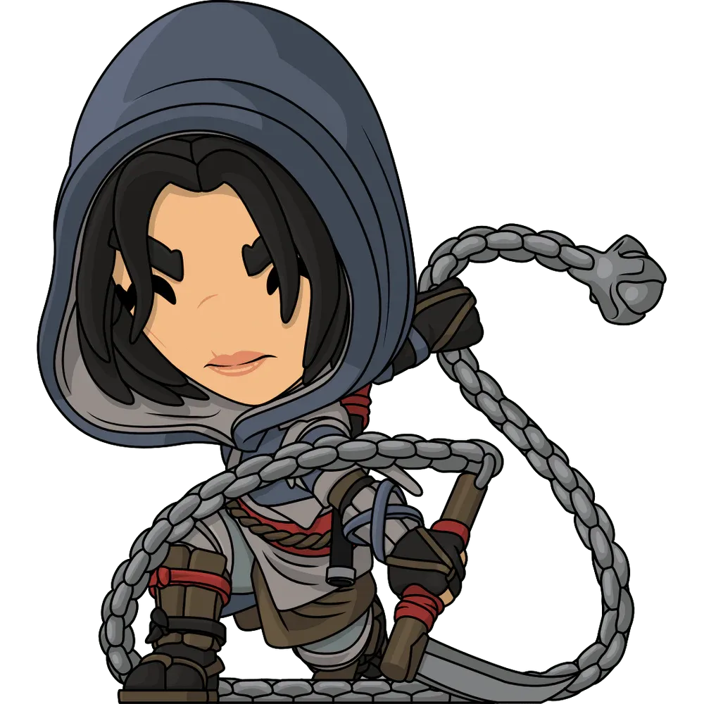 Assassin's Creed Shadows: Naoe: Vinyl Figure: YouTooz YouTooz