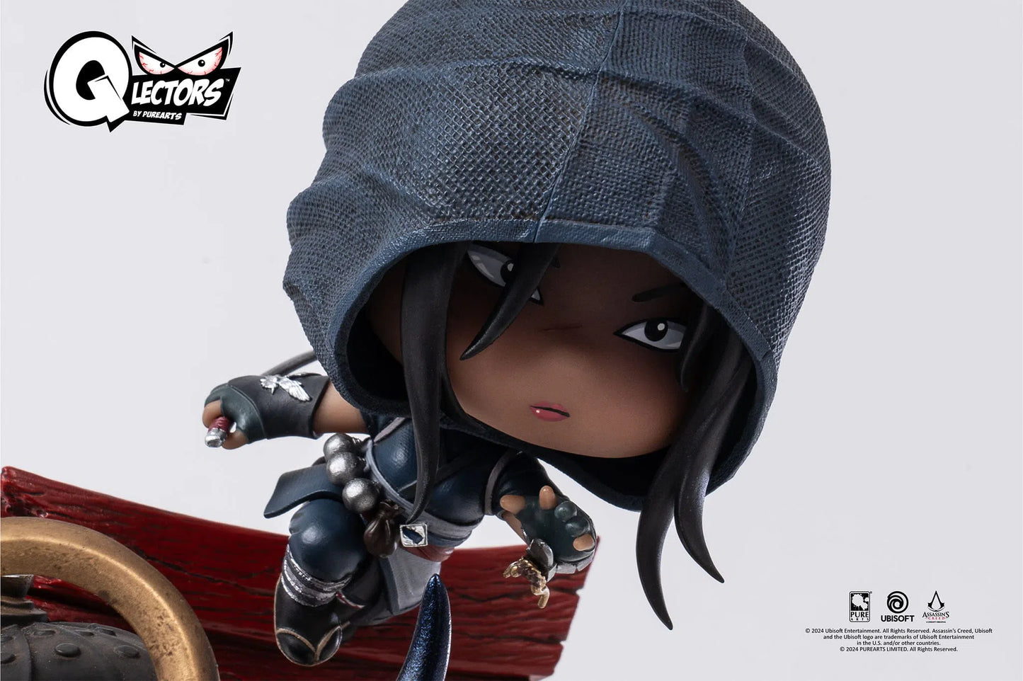 Assassin's Creed: Shadows: Qlectors Yasuke & Naoe: PVC Statue: 15cm Pure Arts