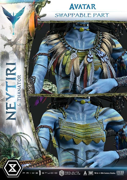 Avatar (Film) Real Elite Masterline Series Statue 1/4 Neytiri & Thanator 75 cm - Prime 1 Studio Statues & Busts