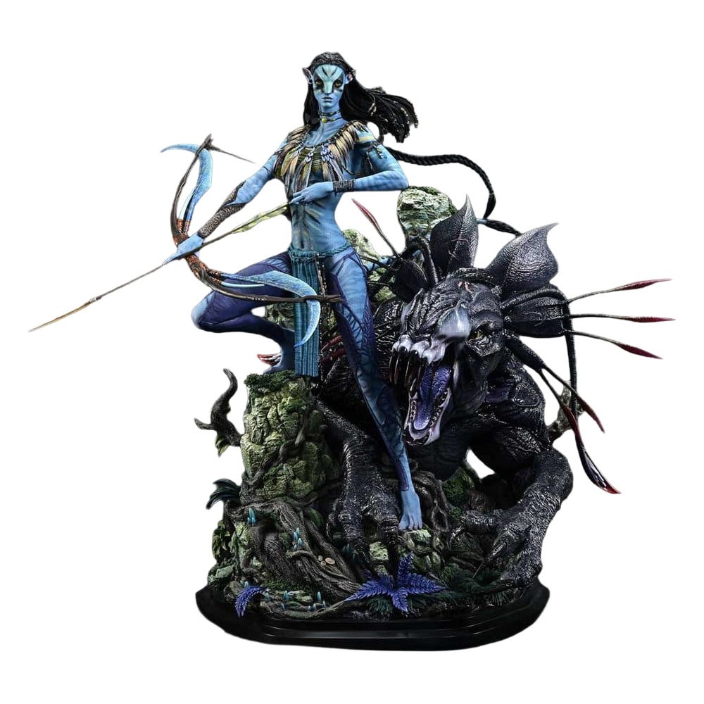 Avatar (Film) Real Elite Masterline Series Statue 1/4 Neytiri & Thanator 75 cm - Prime 1 Studio Statues & Busts