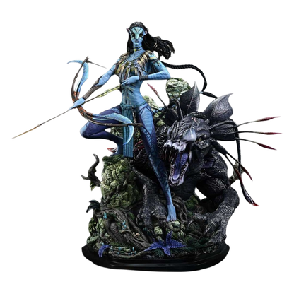 Avatar (Film) Real Elite Masterline Series Statue 1/4 Neytiri & Thanator 75 cm - Prime 1 Studio Statues & Busts