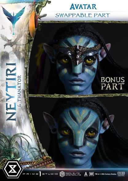 Avatar (Film) Real Elite Masterline Series Statue 1/4 Neytiri & Thanator Deluxe Bonus Version 75 cm - Prime 1 Studio Statues & Busts