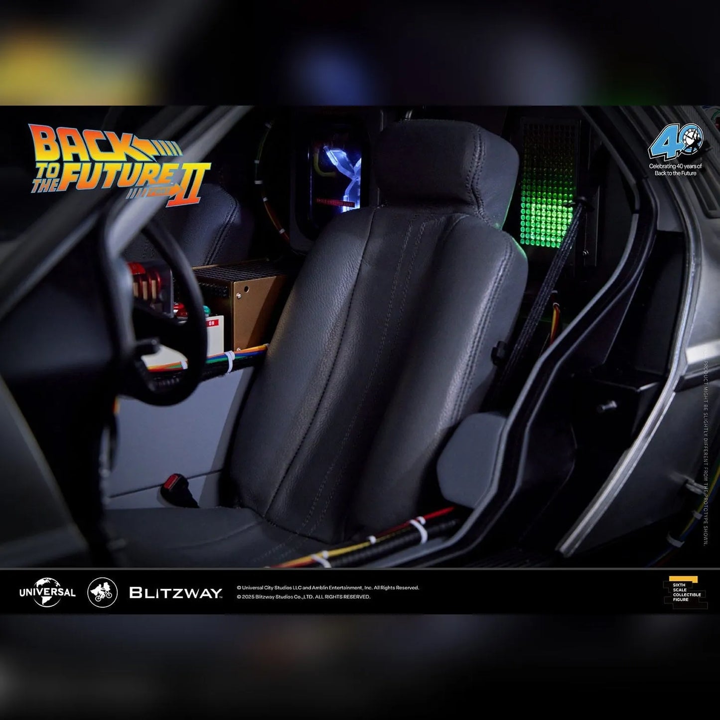 Back to the Future Part II: DeLorean Time Machine: Blitzway Blitzway