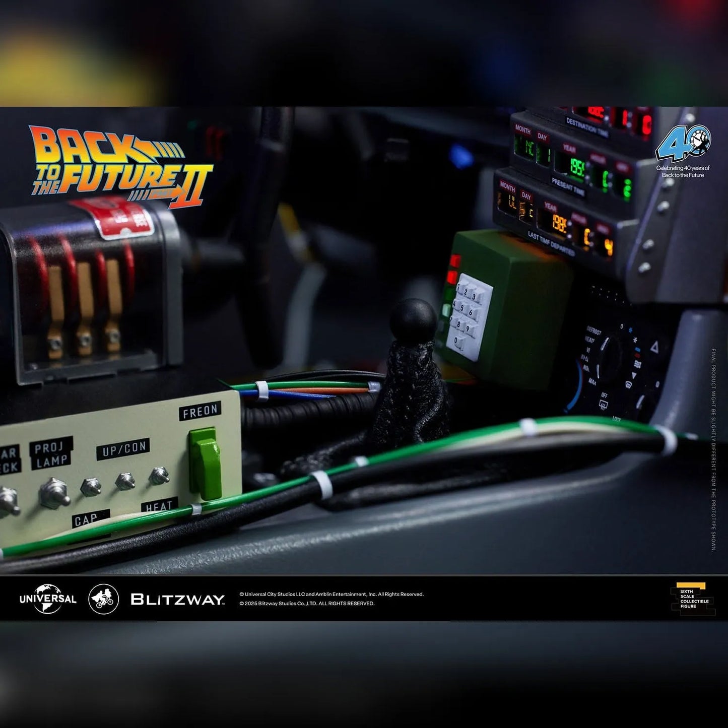 Back to the Future Part II: DeLorean Time Machine: Blitzway Blitzway