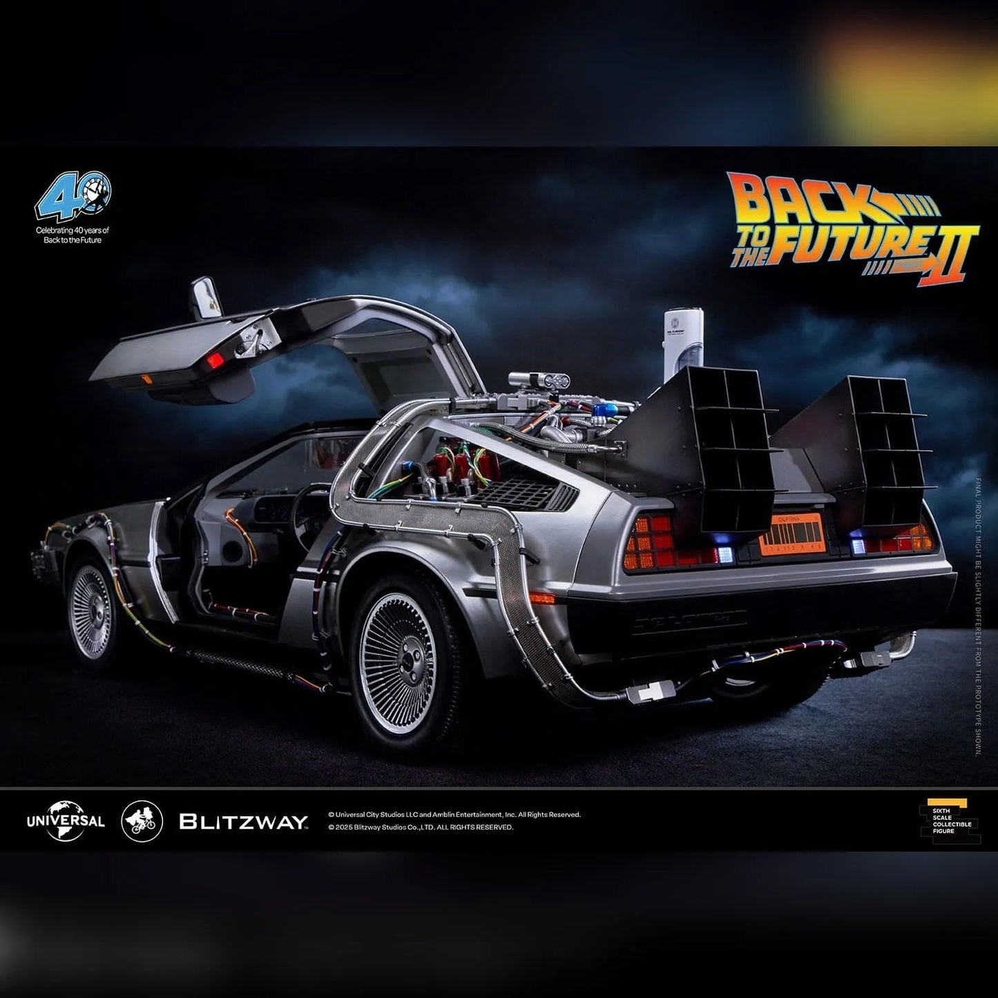 Back to the Future Part II: DeLorean Time Machine: Blitzway Blitzway