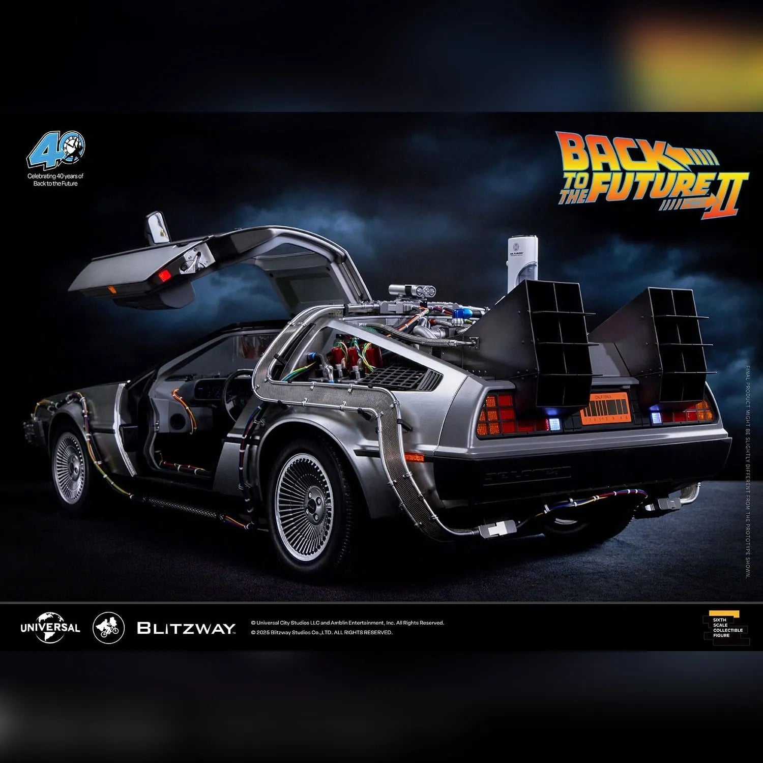 Back to the Future Part II: DeLorean Time Machine: Blitzway Blitzway