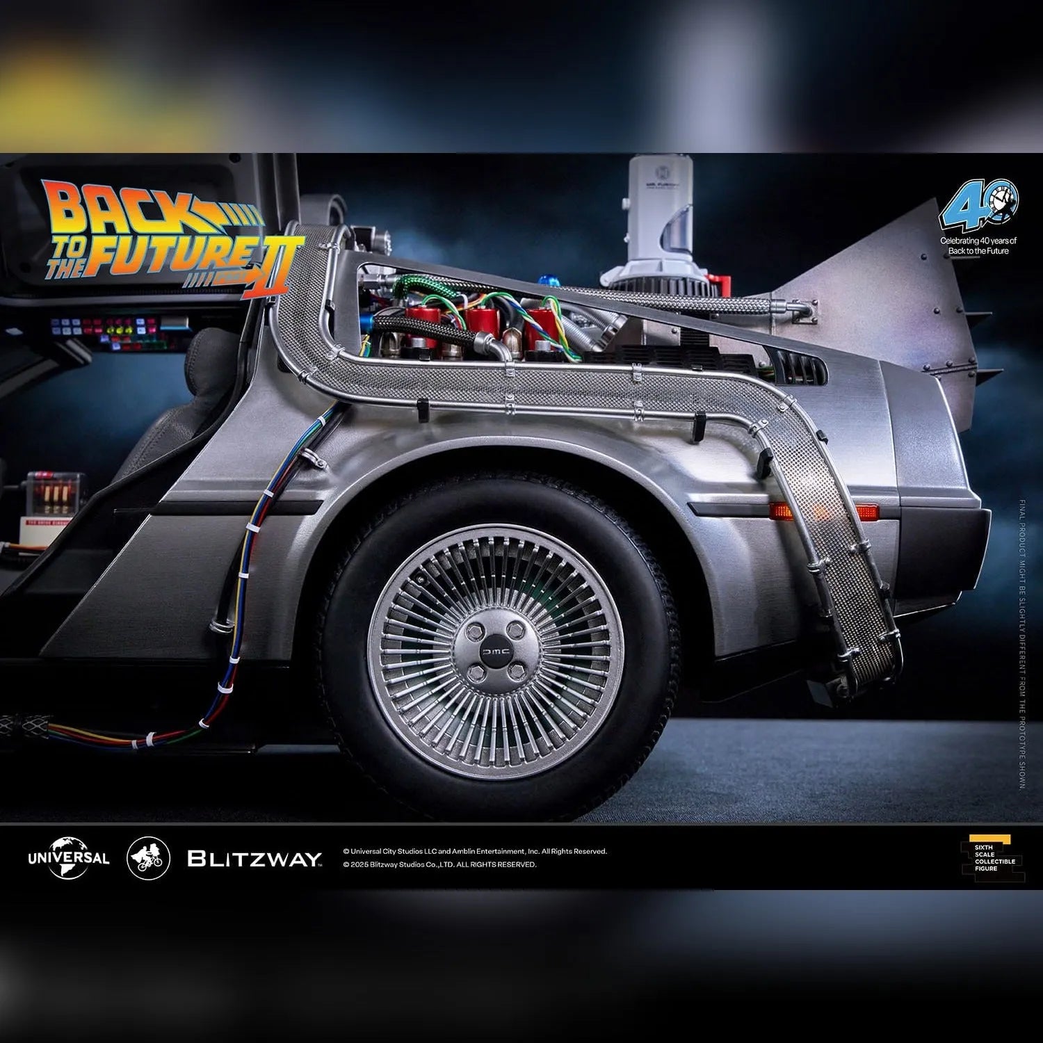 Back to the Future Part II: DeLorean Time Machine: Blitzway Blitzway