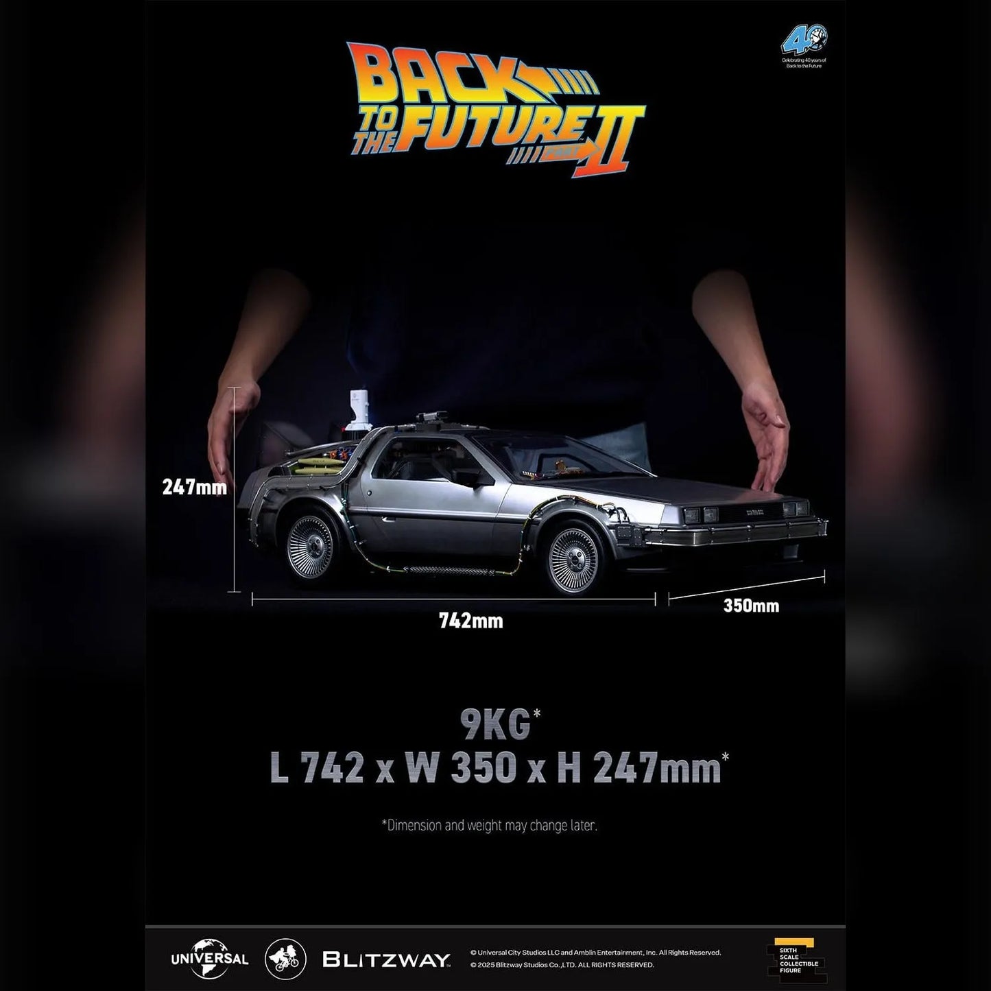 Back to the Future Part II: DeLorean Time Machine: Blitzway Blitzway